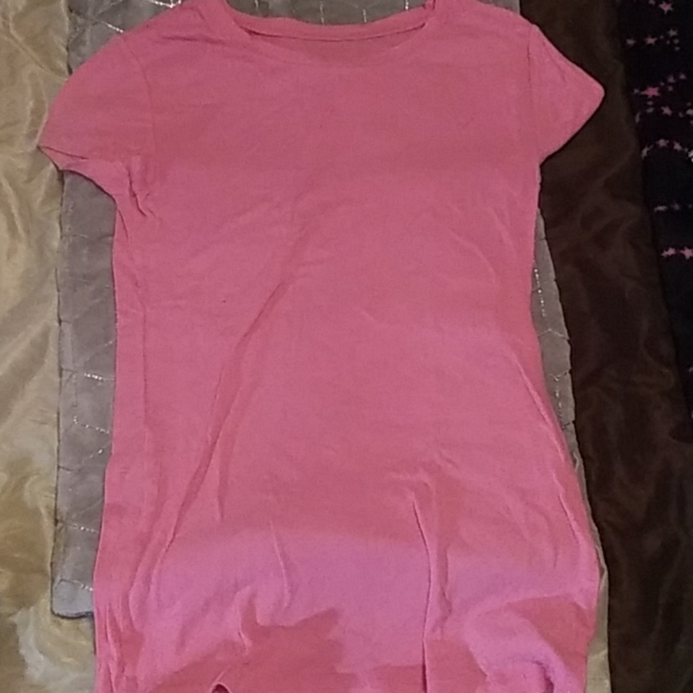 Arizona Jean Copany bubble gum pink tshirt